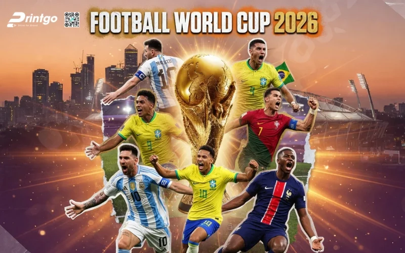 Trọn bộ 99 mẫu decal dán cửa kính World Cup 2026 đẹp