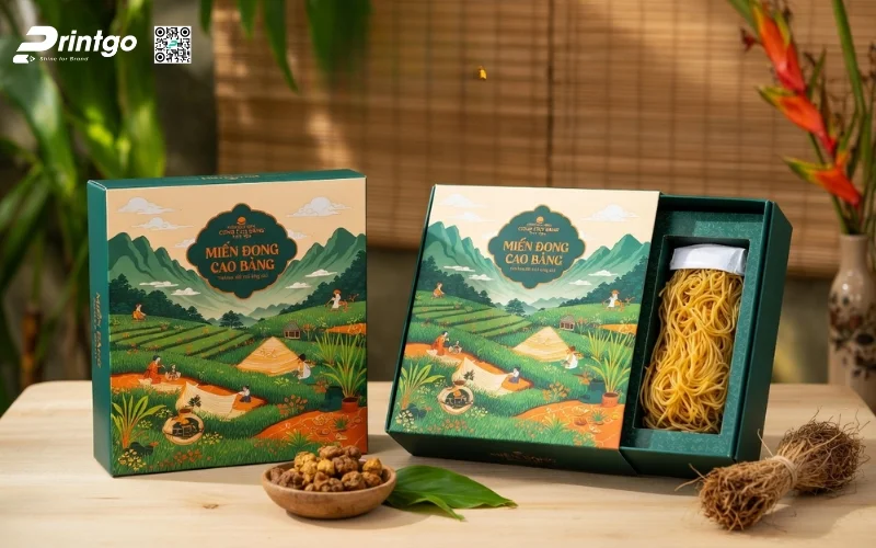 Gợi ý các mẫu bao bì miến Cao Bằng vươn tầm xuất khẩu toàn cầu