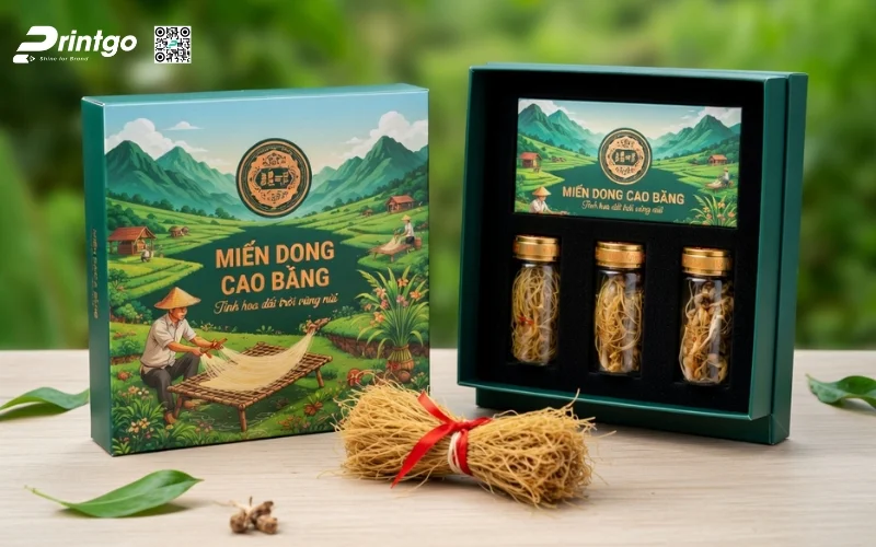 Gợi ý các mẫu bao bì miến Cao Bằng vươn tầm xuất khẩu toàn cầu