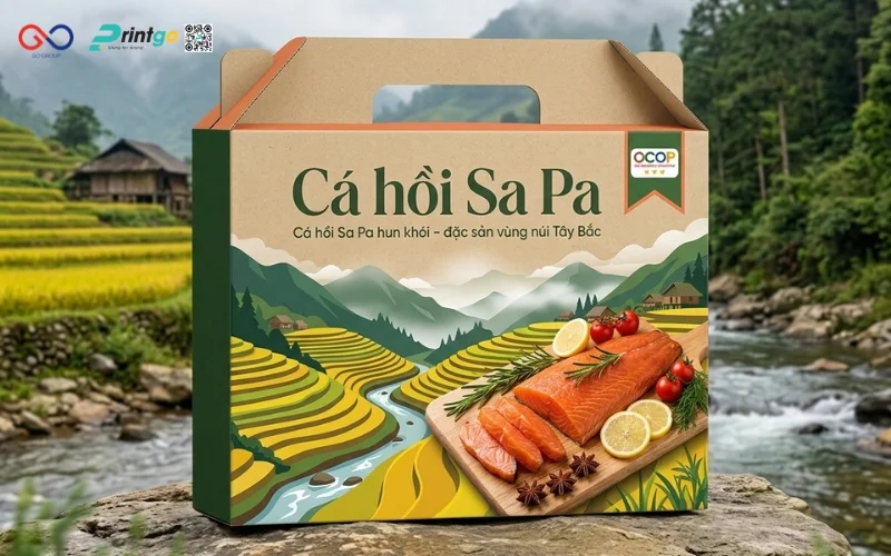 Đề xuất giải pháp nâng cấp bao bì ruốc cá hồi Sapa giúp tăng trưởng doanh số