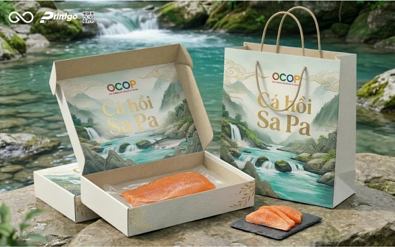Đề xuất giải pháp nâng cấp bao bì ruốc cá hồi Sapa giúp tăng trưởng doanh số