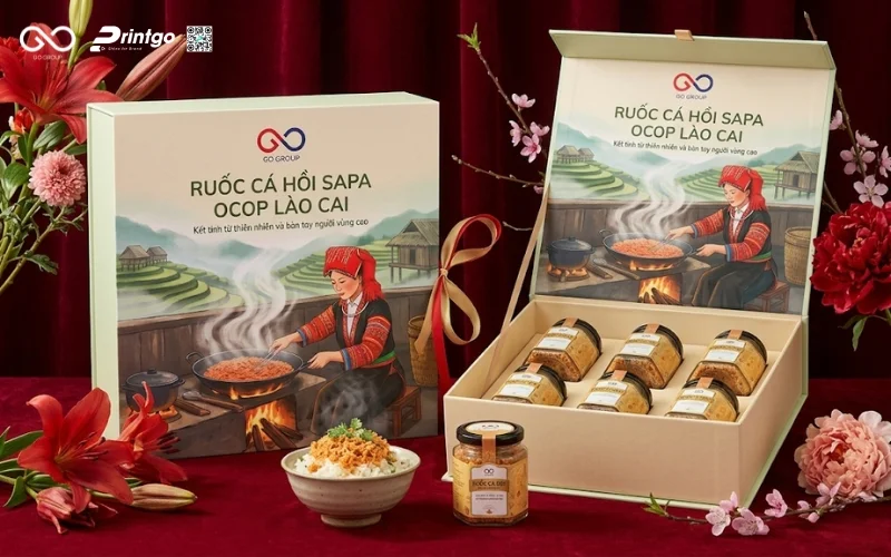 Đề xuất giải pháp nâng cấp bao bì ruốc cá hồi Sapa giúp tăng trưởng doanh số