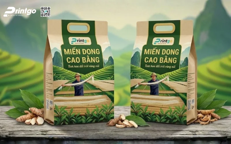 Gợi ý các mẫu bao bì miến Cao Bằng vươn tầm xuất khẩu toàn cầu