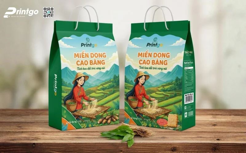Gợi ý các mẫu bao bì miến Cao Bằng vươn tầm xuất khẩu toàn cầu