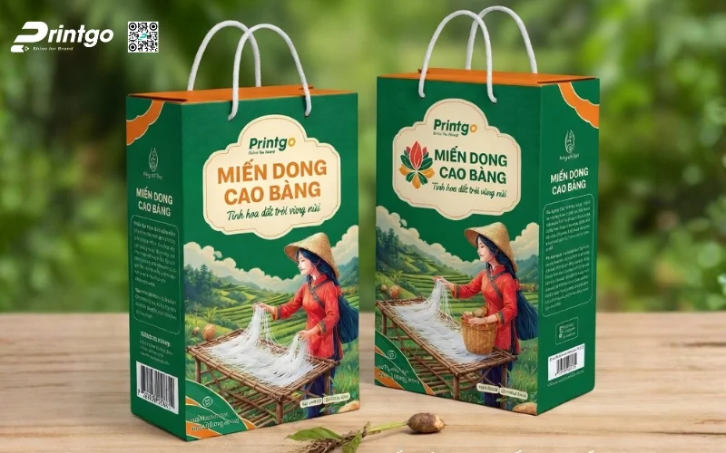 Gợi ý các mẫu bao bì miến Cao Bằng vươn tầm xuất khẩu toàn cầu