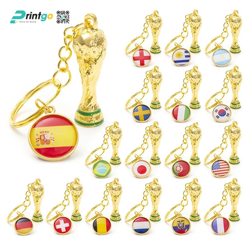  Móc khóa World Cup kim loại cao cấp