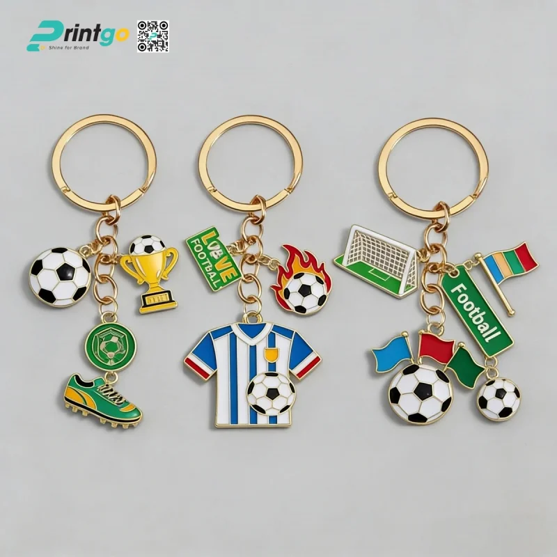 Kích thước móc khóa World Cup phổ biến hiện nay