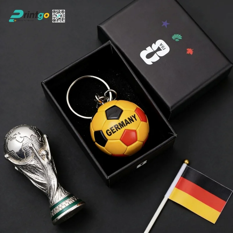 Xu hướng thiết kế móc khóa World Cup 2026 