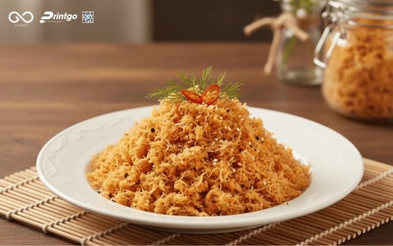 Nâng tầm giá trị đặc sản với hộp ruốc cá hồi Sapa chuyên nghiệp