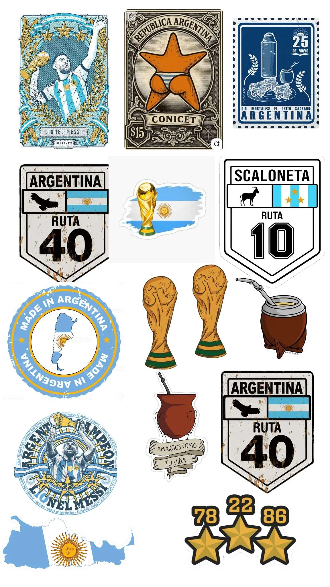 Messi wall sticker world cup