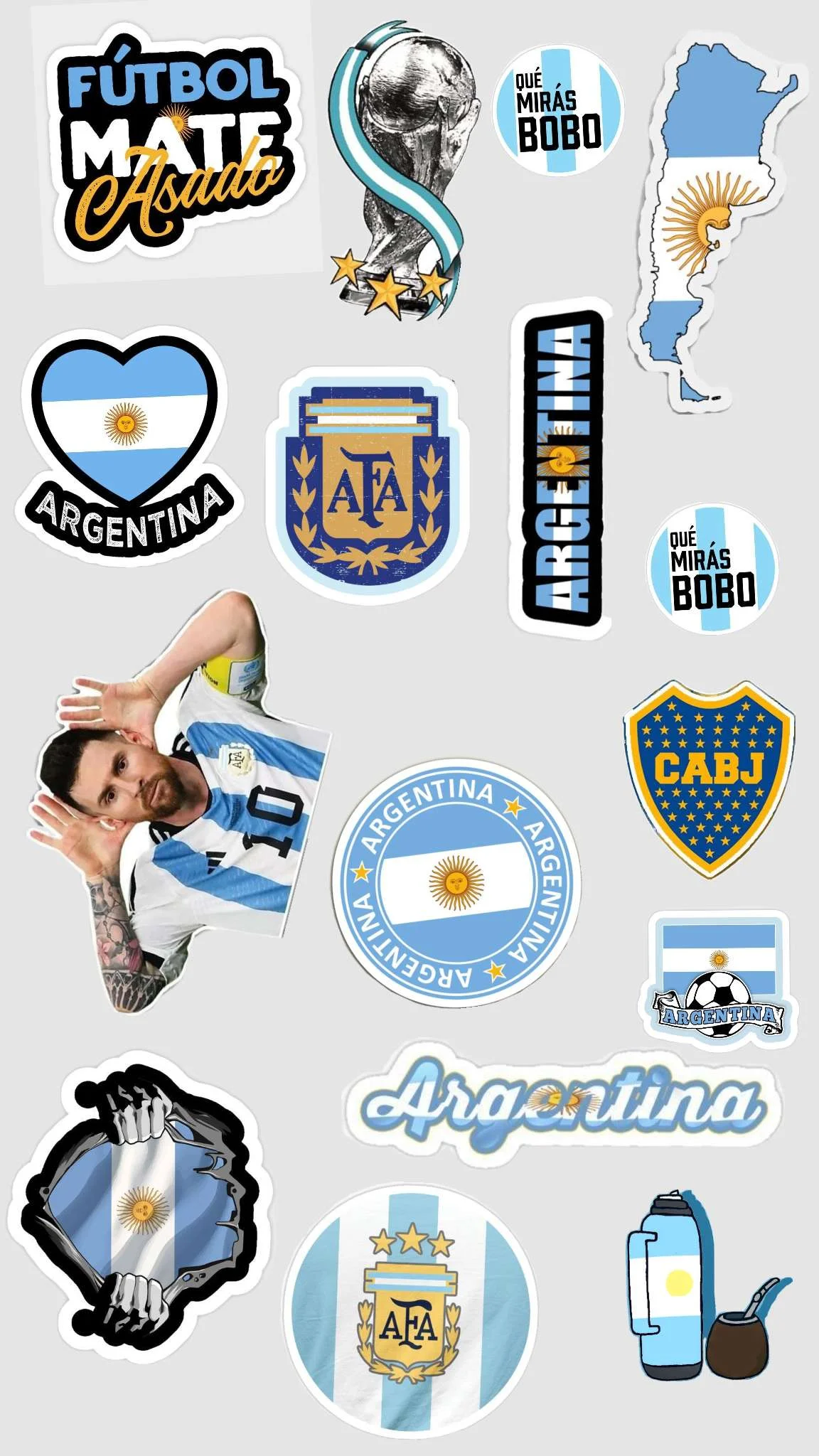 Messi wall sticker world cup