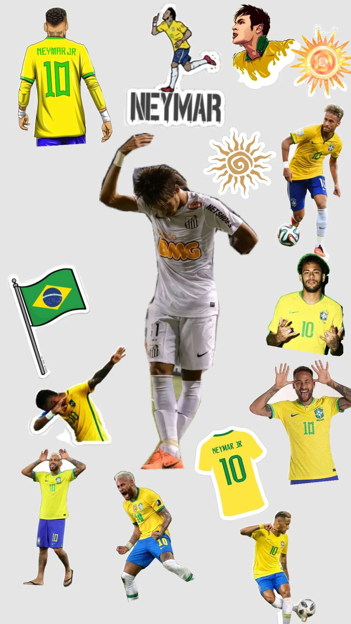 Neymar sticker world cup