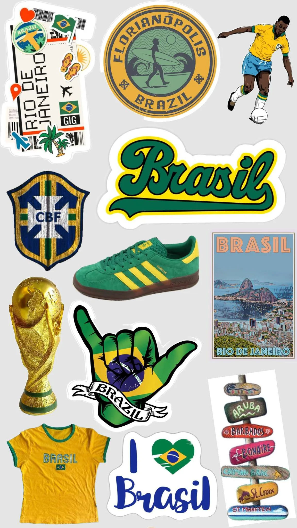 Neymar sticker world cup