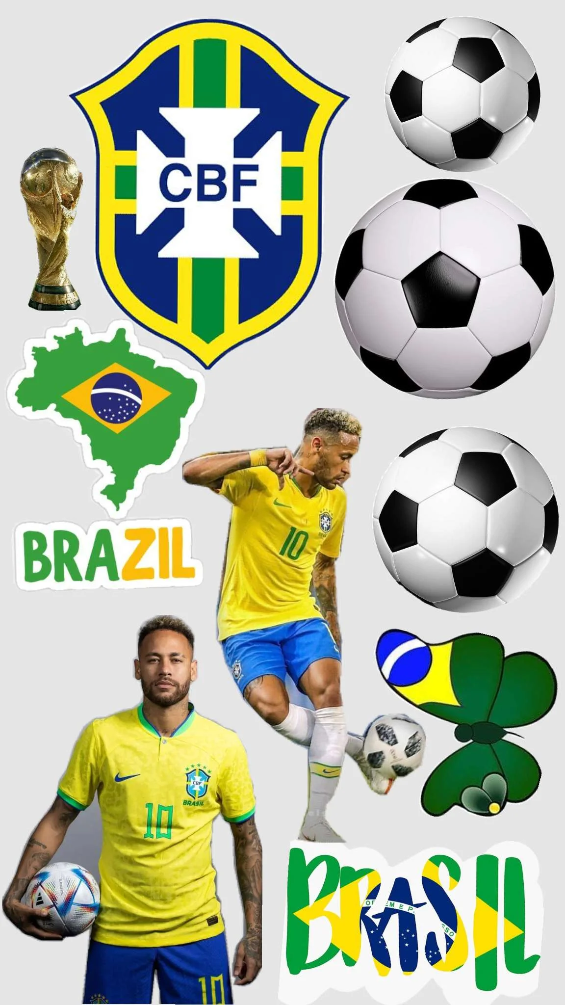 Neymar sticker world cup