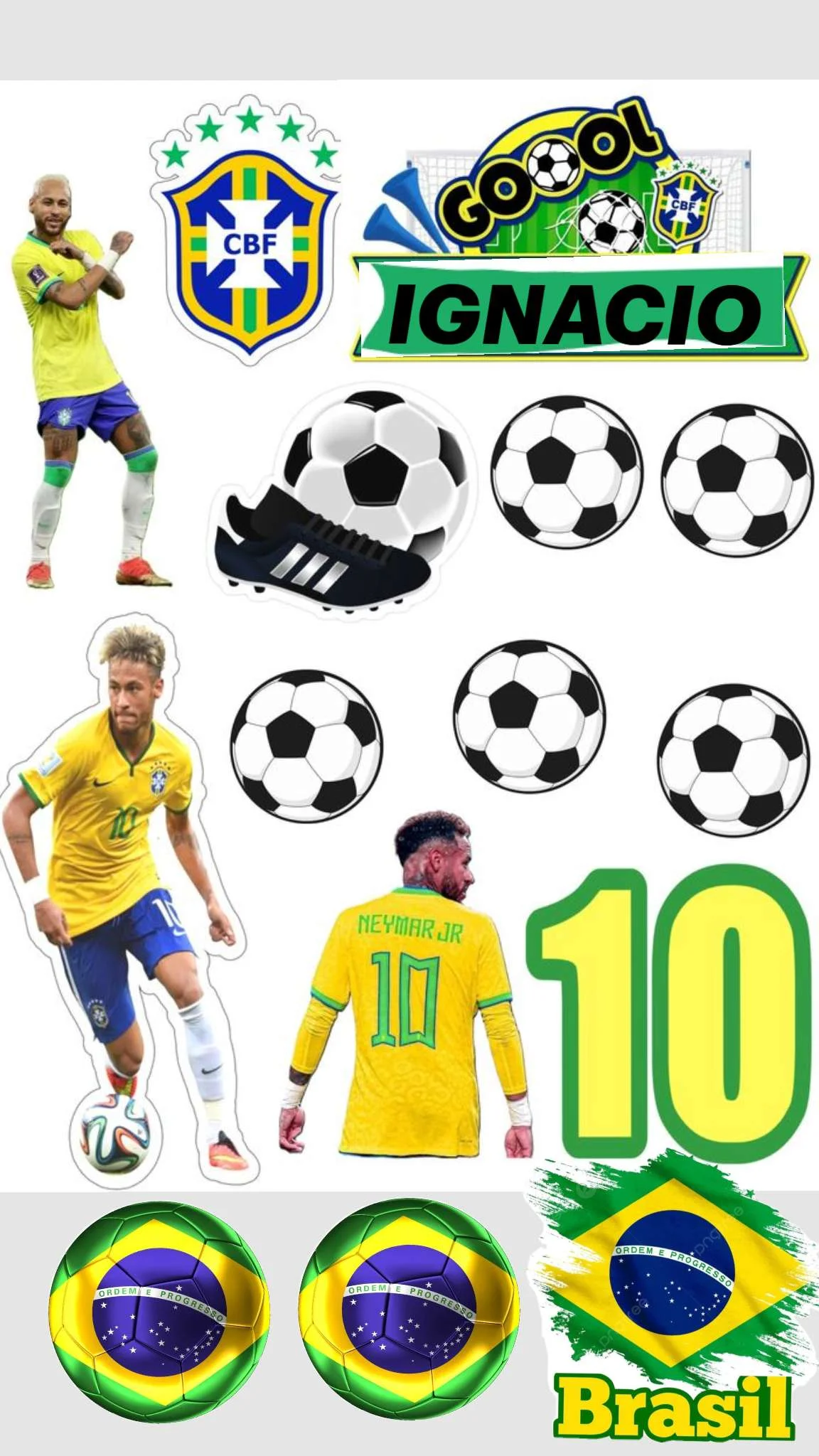 Neymar sticker world cup