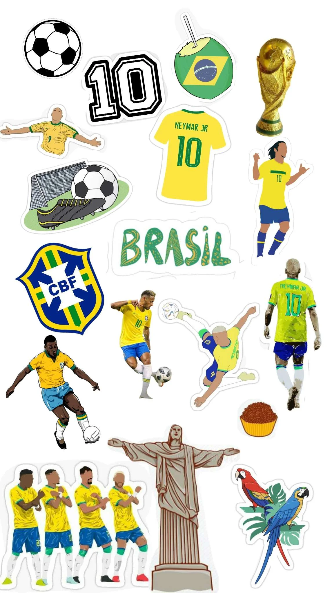 Neymar sticker world cup