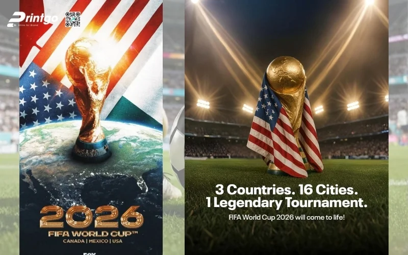 Trọn bộ 159+ file poster World Cup 2026 chất lượng cao