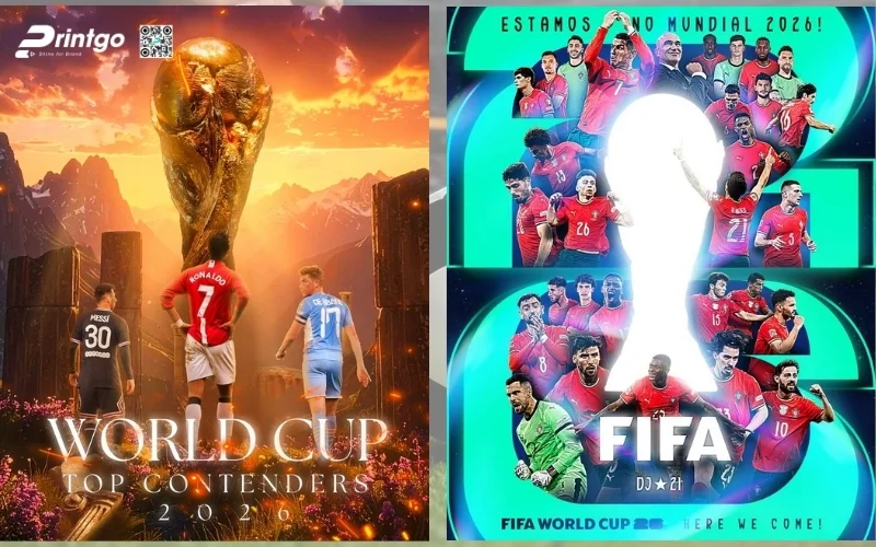 Trọn bộ 159+ file poster World Cup 2026 chất lượng cao