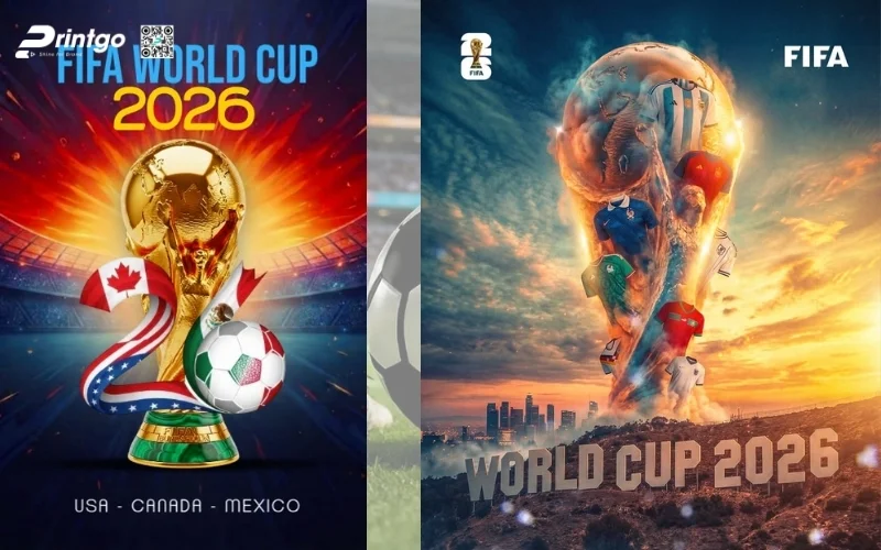 Trọn bộ 159+ file poster World Cup 2026 chất lượng cao