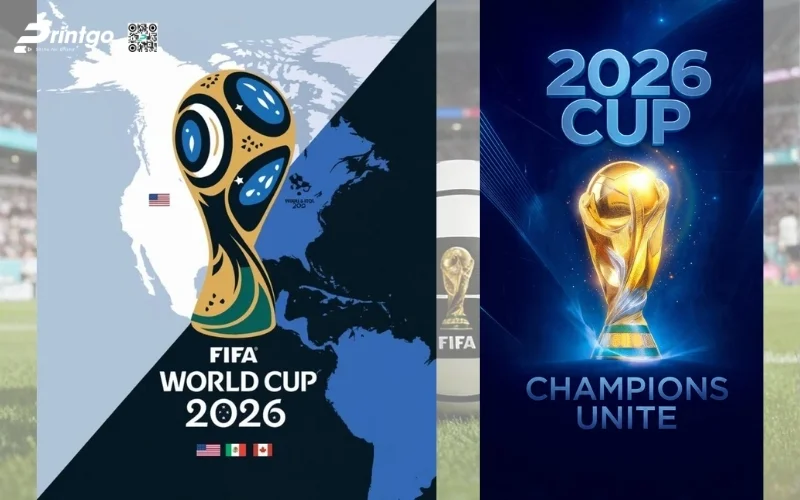 Trọn bộ 159+ file poster World Cup 2026 chất lượng cao