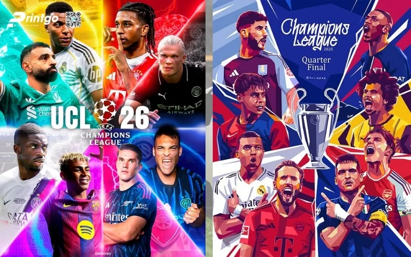 Trọn bộ 159+ file poster World Cup 2026 chất lượng cao
