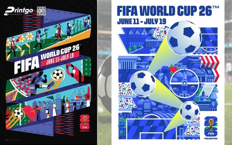 Trọn bộ 159+ file poster World Cup 2026 chất lượng cao