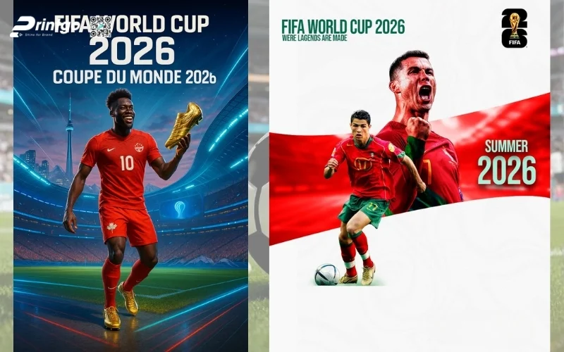 Trọn bộ 159+ file poster World Cup 2026 chất lượng cao