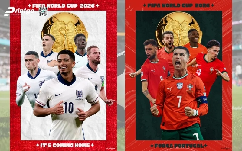 Trọn bộ 159+ file poster World Cup 2026 chất lượng cao