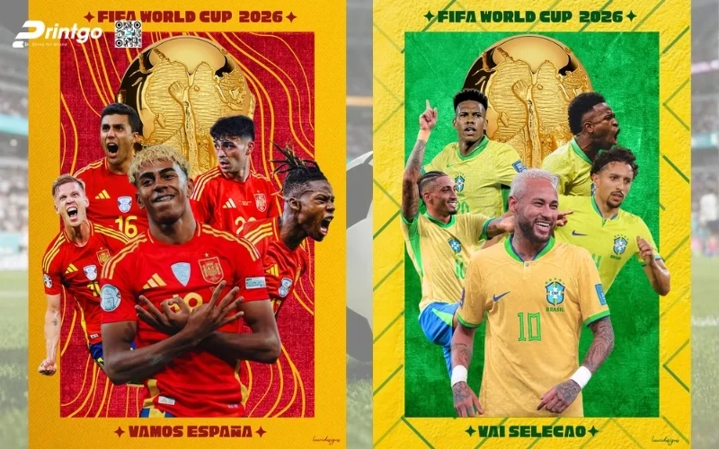 Trọn bộ 159+ file poster World Cup 2026 chất lượng cao