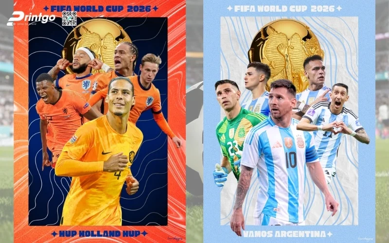 Trọn bộ 159+ file poster World Cup 2026 chất lượng cao