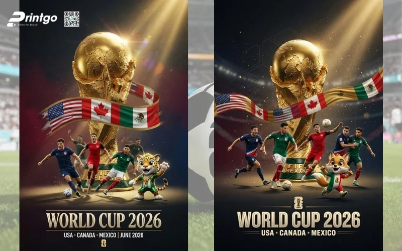 Trọn bộ 159+ file poster World Cup 2026 chất lượng cao