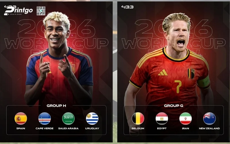 Trọn bộ 159+ file poster World Cup 2026 chất lượng cao