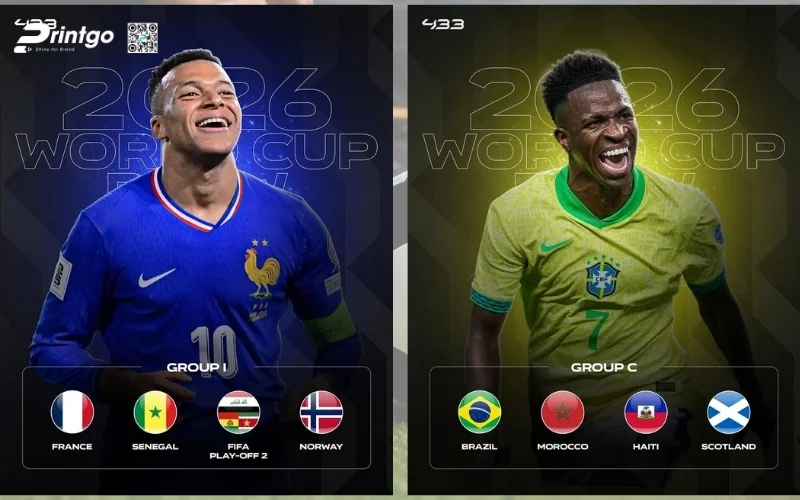 Trọn bộ 159+ file poster World Cup 2026 chất lượng cao