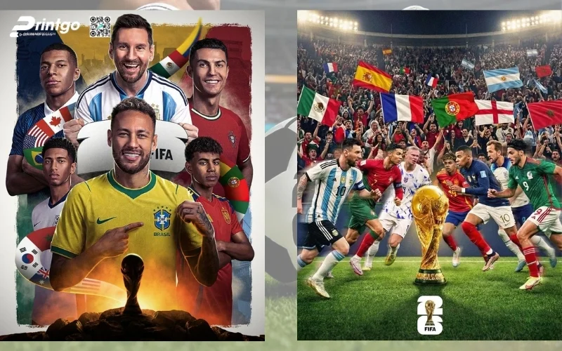 Trọn bộ 159+ file poster World Cup 2026 chất lượng cao