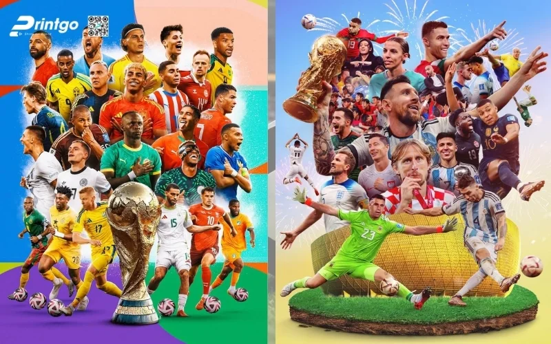 Trọn bộ 159+ file poster World Cup 2026 chất lượng cao