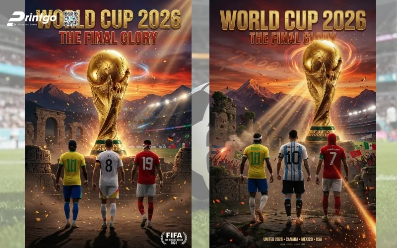 Trọn bộ 159+ file poster World Cup 2026 chất lượng cao