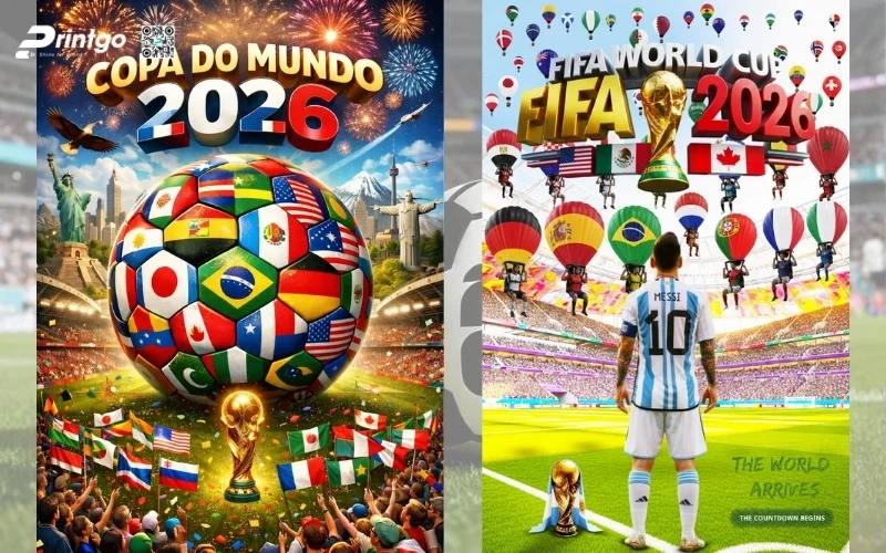 Trọn bộ 159+ file poster World Cup 2026 chất lượng cao