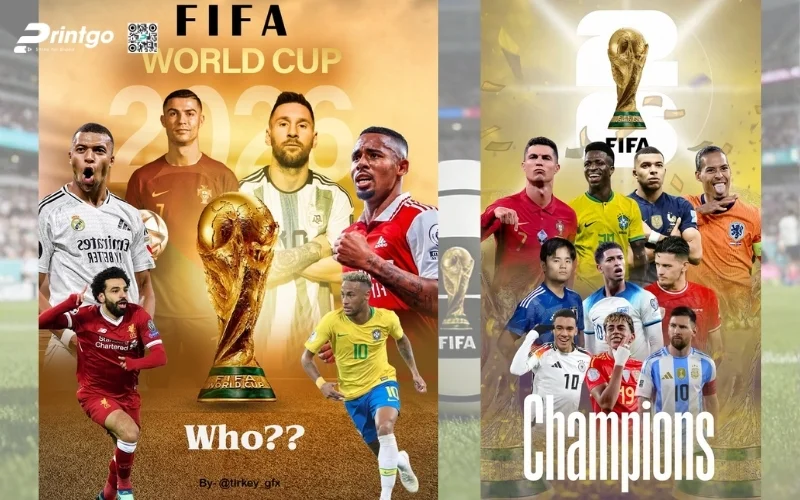 Trọn bộ 159+ file poster World Cup 2026 chất lượng cao