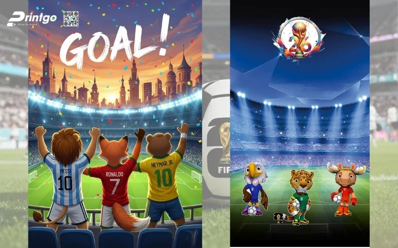 Trọn bộ 159+ file poster World Cup 2026 chất lượng cao