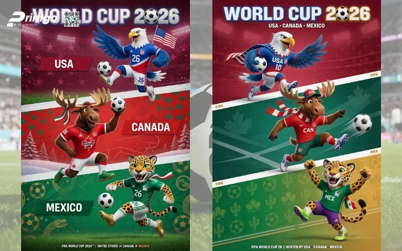 Trọn bộ 159+ file poster World Cup 2026 chất lượng cao