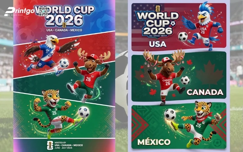 Trọn bộ 159+ file poster World Cup 2026 chất lượng cao