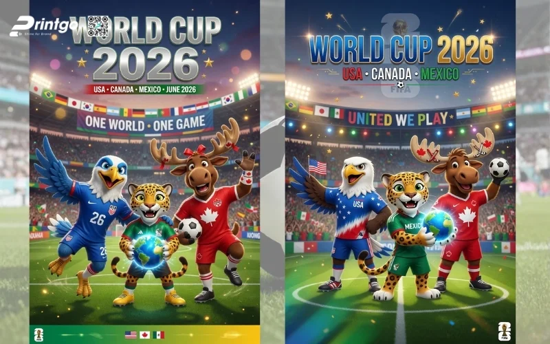 Trọn bộ 159+ file poster World Cup 2026 chất lượng cao
