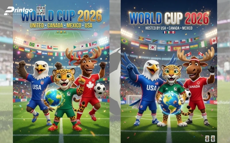 Trọn bộ 159+ file poster World Cup 2026 chất lượng cao