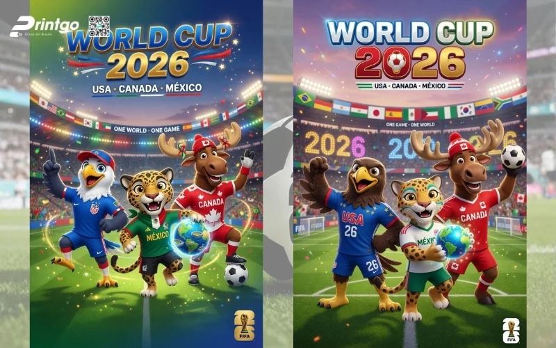 Trọn bộ 159+ file poster World Cup 2026 chất lượng cao