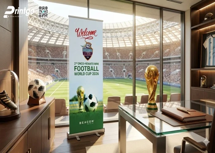 Lưu ngay 50+ mẫu standee World Cup 2026 đẹp, dễ ứng dụng cho quán cafe, nhà hàng 