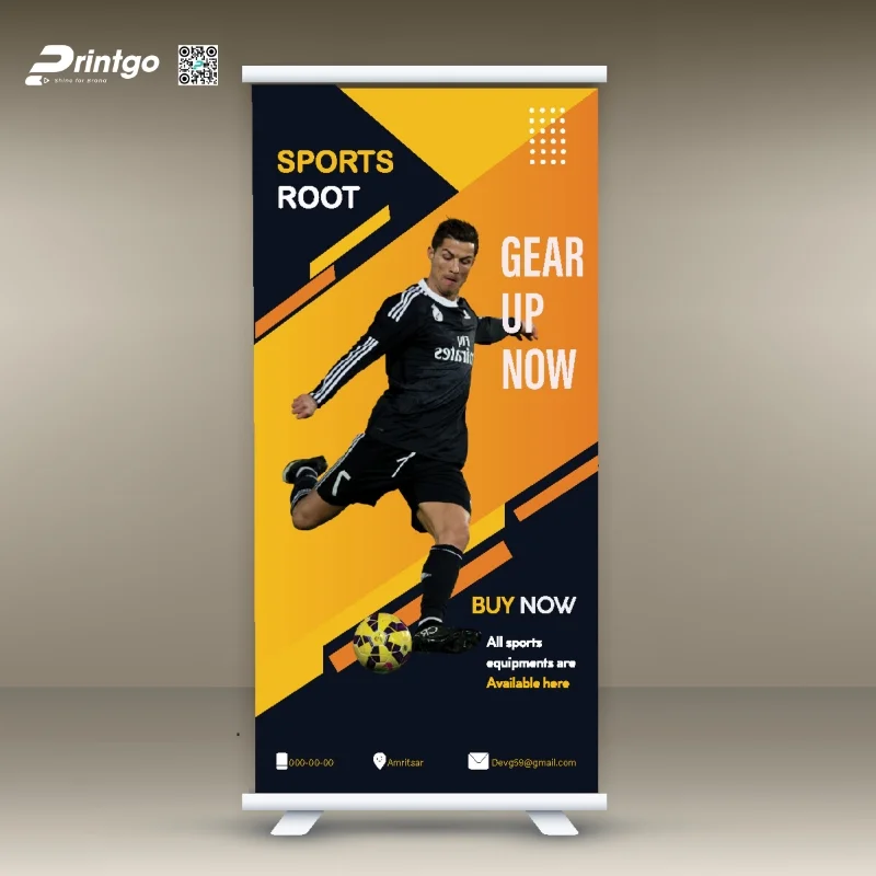 Mẫu standee Worldc Cup cao cấp