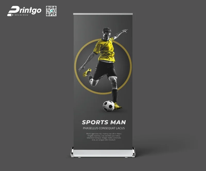 Mẫu standee Worldc Cup ngoài trời