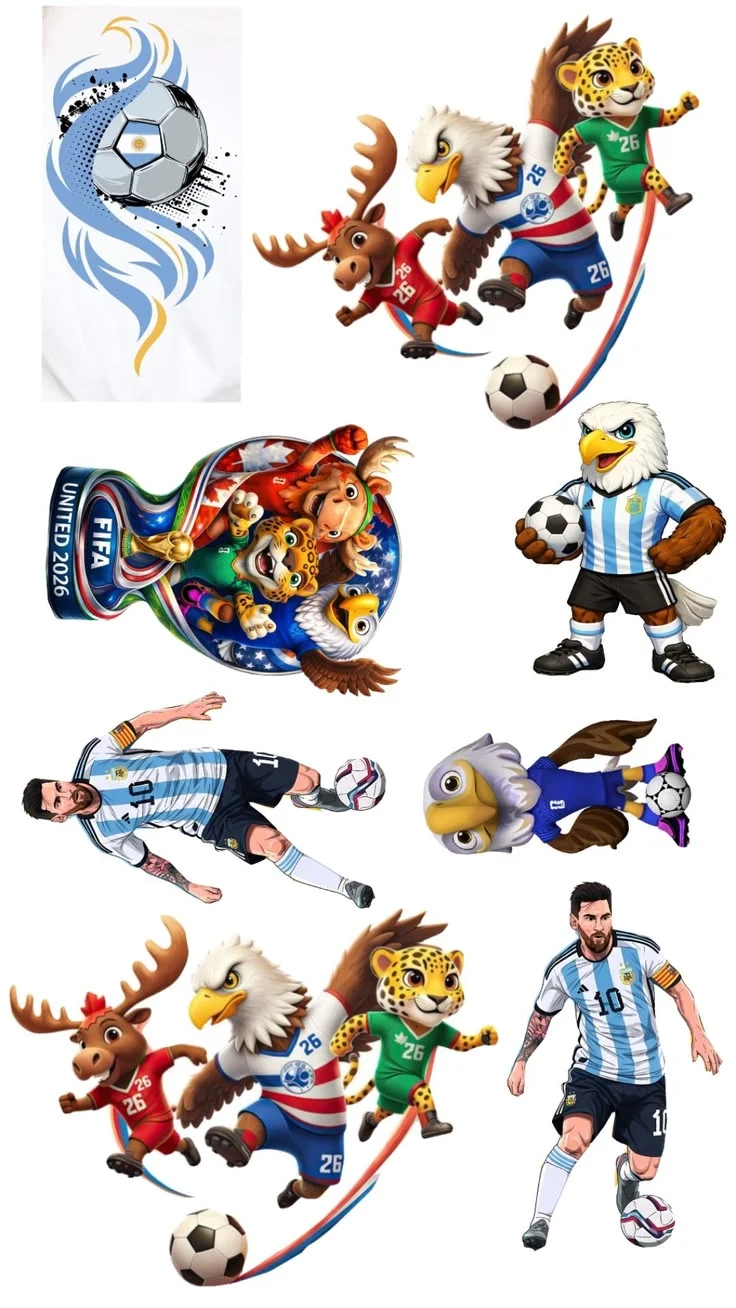 Sticker World Cup 2026 cổ động