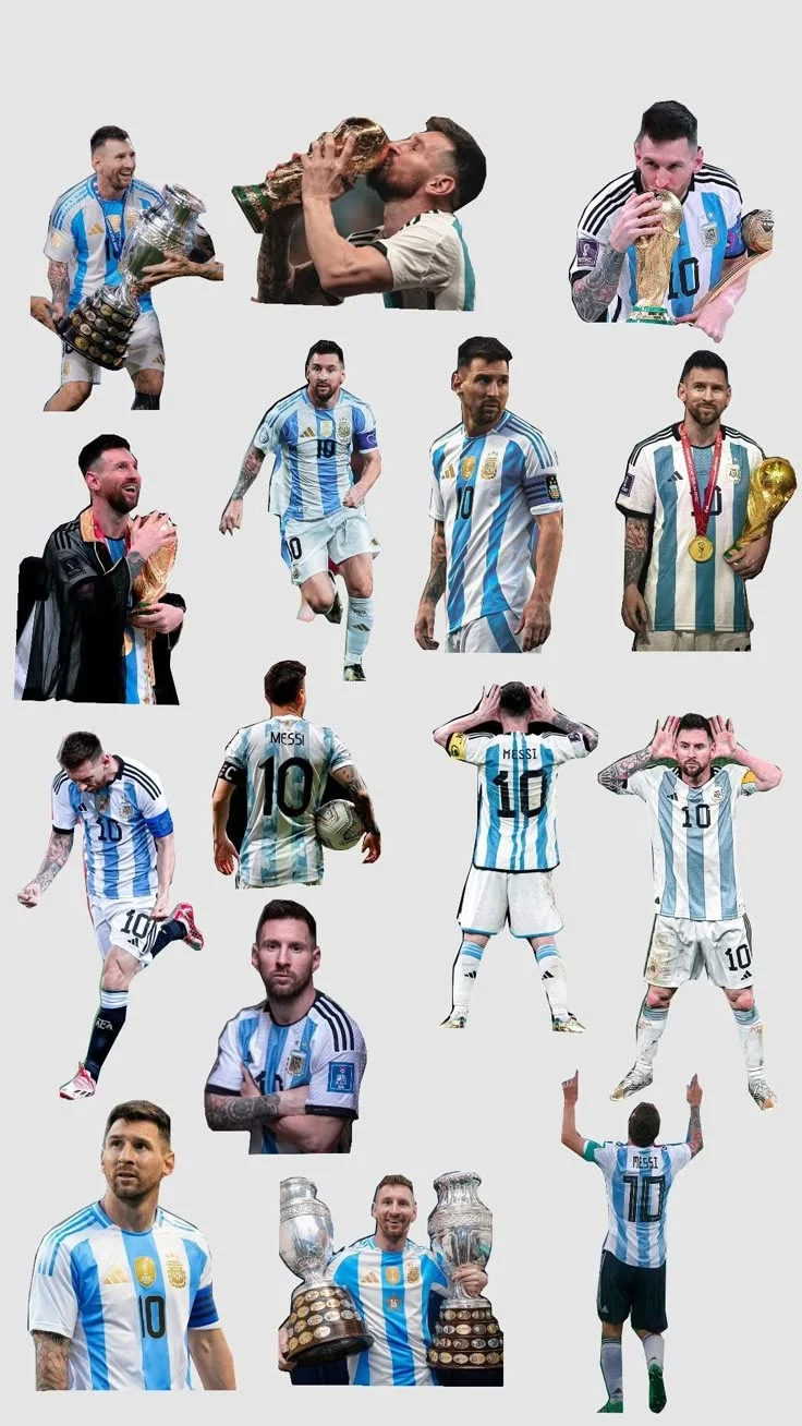 Messi wall sticker world cup