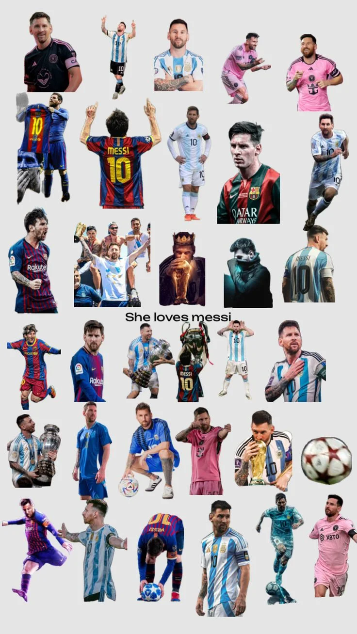Messi wall sticker world cup